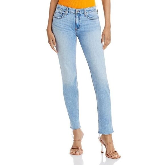 Rag and Bone "Dre" low rise slim boyfirend jeans BNWOT sz 25 womens NEW - Picture 1 of 7